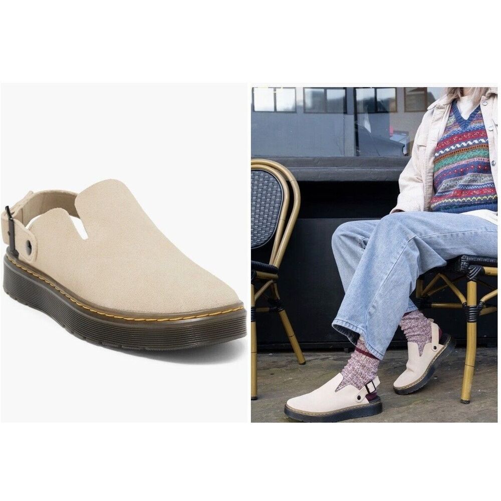 Dr. Martens Cream Mules